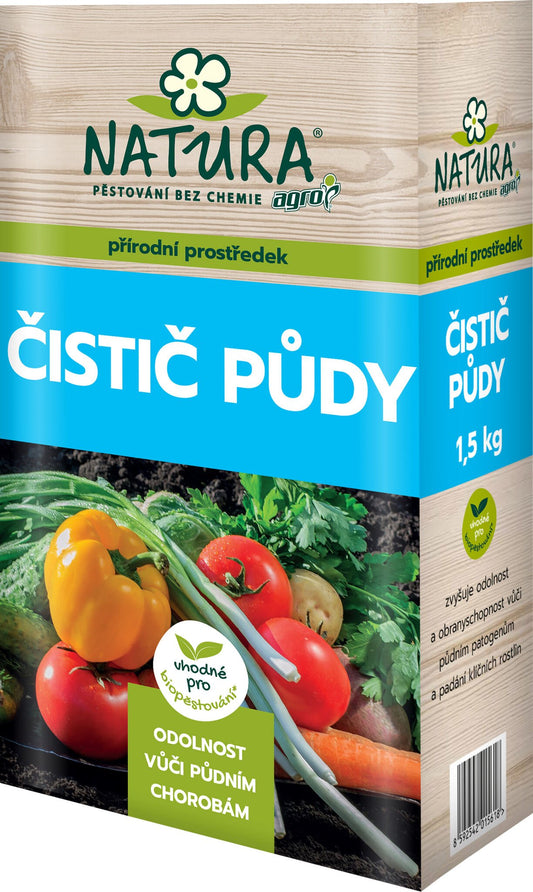 Műtrágya Agro NATURA Természetes talajtisztító 1,5 kg