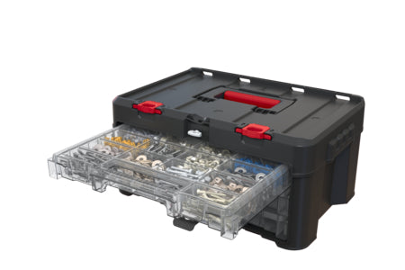 Keter Stack’N’Roll doboz három rendszerezővel