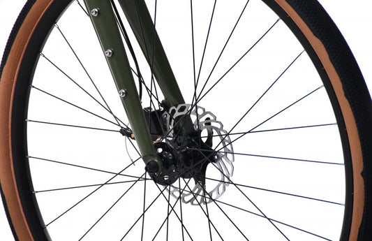 Capriolo G 9.6 gravel kerékpár zöld, 49 váz