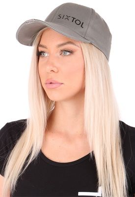 Sixtol LED siltes sapka B-CAP 25lm lámpával, újratölthető, USB szürke