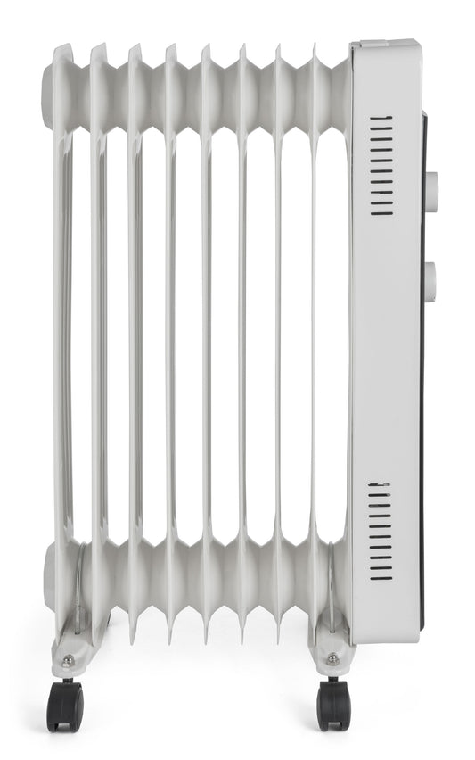 G21 Vesuv olajradiátor fehér, 9 elem, 2000 W