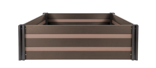 G21 Crop Duo magaságyás, 183 x 143 x 57 cm, WPC, dió