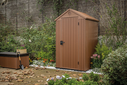 Keter Darwin 4 x 4 barna kerti tároló padlóval