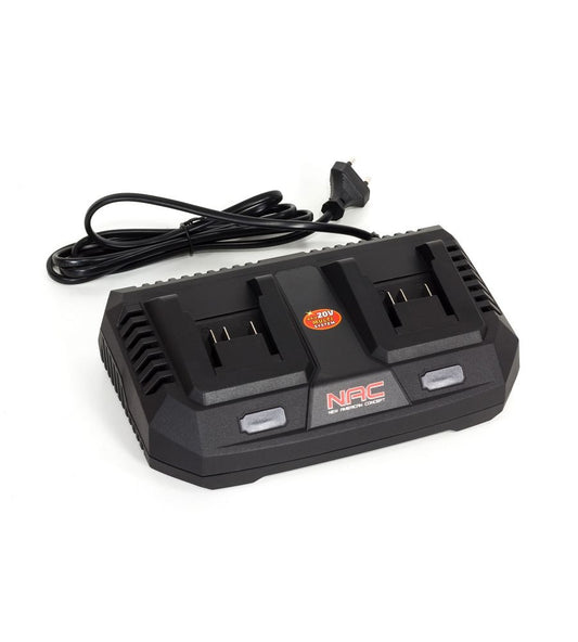 NAC BC-LI-2x30-20V kettős akkumulátortöltő