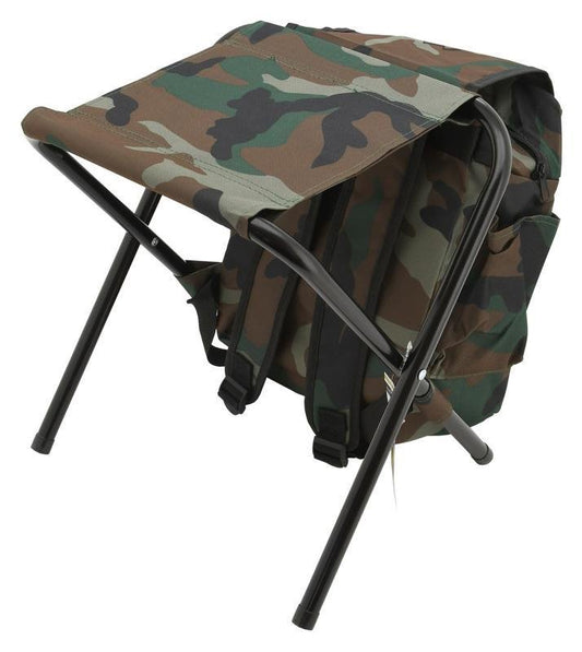 Cattara OLBIA ARMY összecsukható kempingszék hátizsákkal, khaki terepszínű