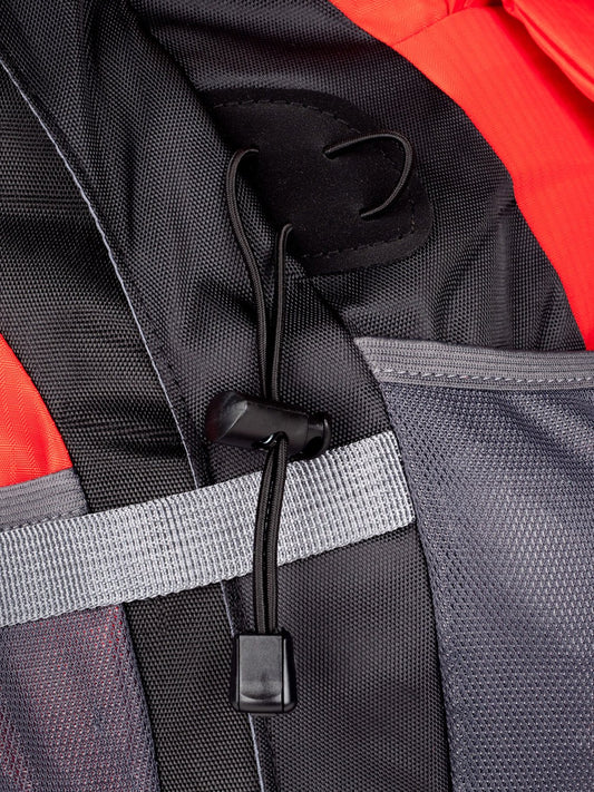 Hátizsák Acra Adventure 50 L túrázásra, piros