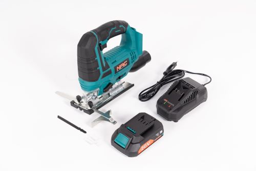 Akkumulátoros egyenesvonalú fűrész NAC JS-20-LI-ST-20V