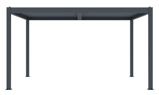 Bioklimatikus pergola G21 Austin 4x3 m, antracit, alumínium