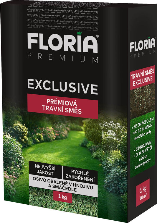 Agro FLORIA Exclusive prémium fűmagkeverék – 1 kg