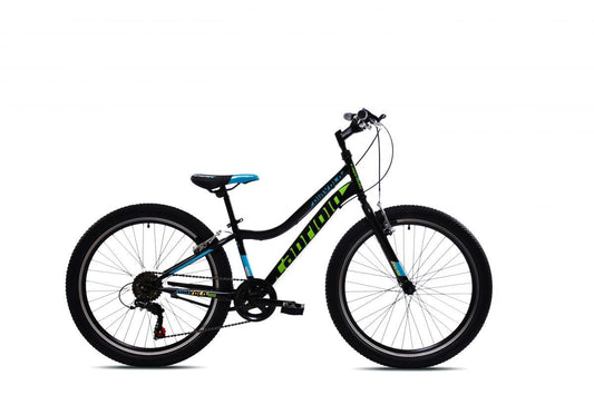 Capriolo DIAVOLO 400 24"/12" fekete-zöld hegyikerékpár