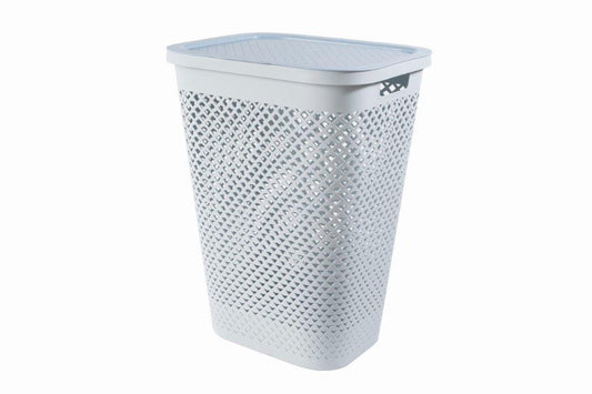 Curver Pure 55 l kék szennyestartó fedéllel