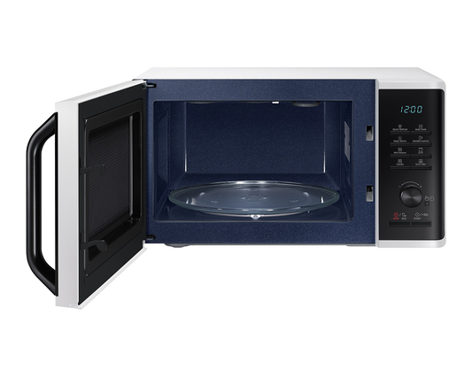 Samsung MG23K3515AW/EO Szabadonálló grill mikrohullámú sütő Browning Plus funkcióval 23 L, fehér