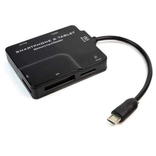 ROLINE Kártyaolvasó Micro USB, Android-os okostelefonhoz és tablethez