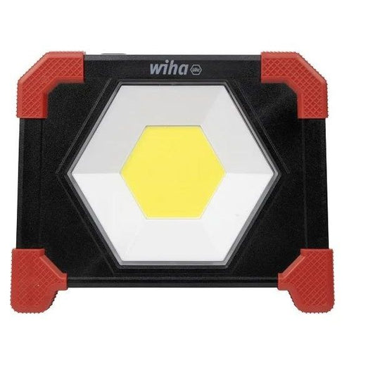 WIHA Reflektor, akkumulátoros építőipari spotlámpa, 30W, 3000lm, 45698