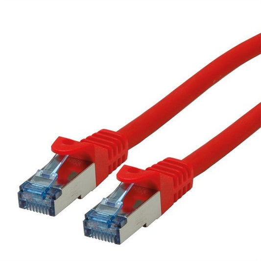 ROLINE Patch kábel S/FTP CAT6a, LSOH,  20m, piros