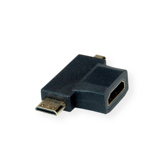 VALUE T-Adapter HDMI - HDMI Mini - HDMI Micro