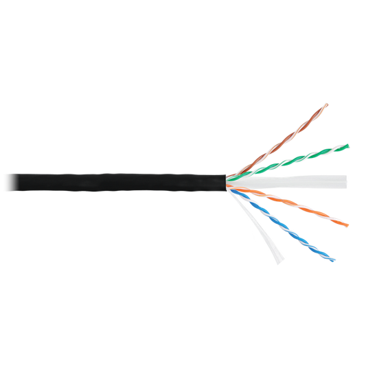 NIKOMAX Falikábel U/UTP CAT6 BC, 23AWG, PE, kültéri, 305m, fekete