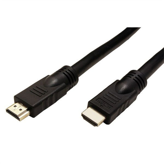 ROLINE Kábel HDMI 2.0 HDMI - HDMI, High Speed Ethernettel, 4K@60Hz, aktív, UltraHD,  15m, fekete
