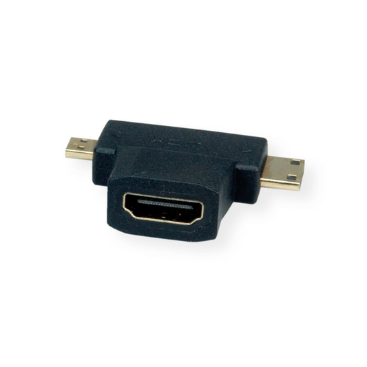 VALUE T-Adapter HDMI - HDMI Mini - HDMI Micro