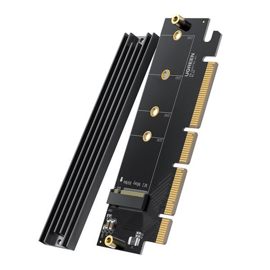 UGREEN Bővítőkártya PCIe 4.0(16×) - M.2 NVMe, fekete