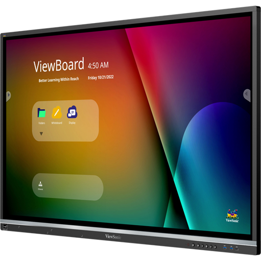 VIEWSONIC IFP5550-5 interaktív kijelző, 55", 4K UHD