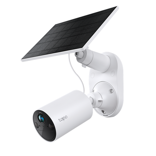 TP-LINK Tapo Wireless Kamera beltéri/kültéri + Okos Solar Panel, Cloud, IP65 - TAPO C410 KIT