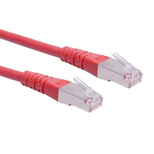 ROLINE Patch kábel S/FTP CAT6 (PiMF) 20m, piros