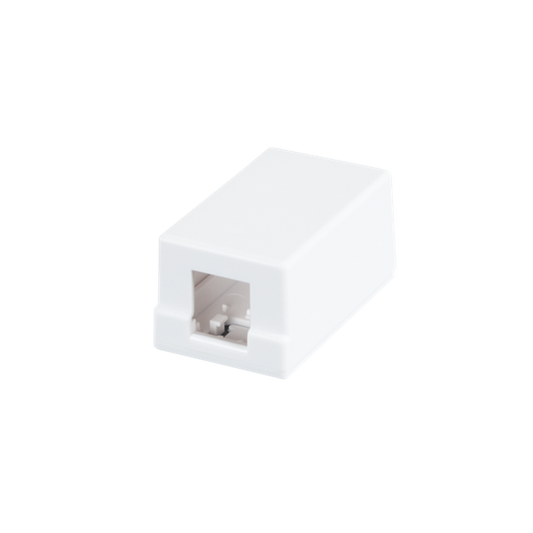 NIKOMAX Falon kívüli doboz, 1 portos, fehér, NETLAN, 10db-os