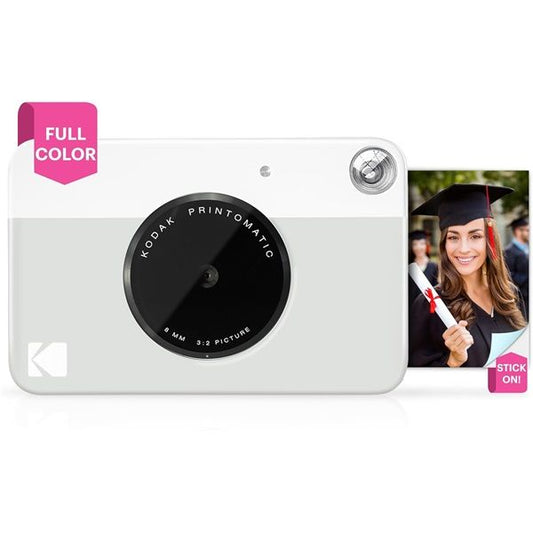 KODAK Printomatic instant fényképezőgép, Zink 2x3" papírméret, szürke