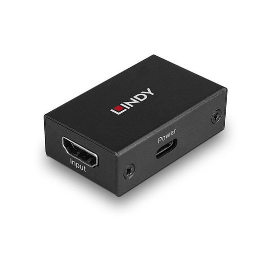 LINDY Repeater HDMI - HDMI, 8K@60Hz, 10m, fekete