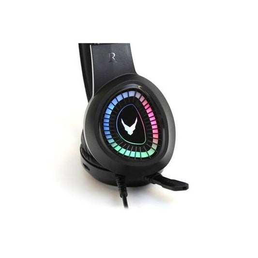 VARR Gaming Fejhallgató, RGB, mikrofonos, gamer, fekete