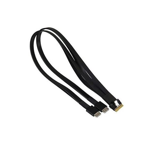 SUPERMICRO kábel OcuLink Slimline x8 (STR) to 2x  x4 (STR),64CM