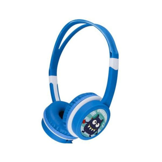 GEMBIRD Headset, Jack, Gyerek fejhallgató hangerő-szabályozóval, kék