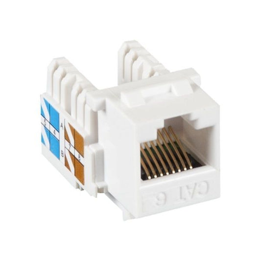 NIKOMAX Keystone betét UTP, CAT6, RJ45/8P8C, T568A/B, NETLAN, 10db-os