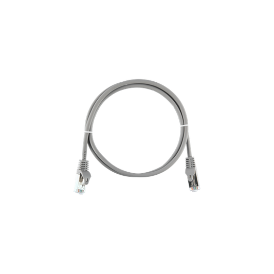 NIKOMAX Patch kábel S/FTP CAT6a LSOH, Essential Series, 20m, szürke