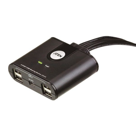 ATEN Switch USB Periféria Elosztó, 4 port / 4 eszköz - US424
