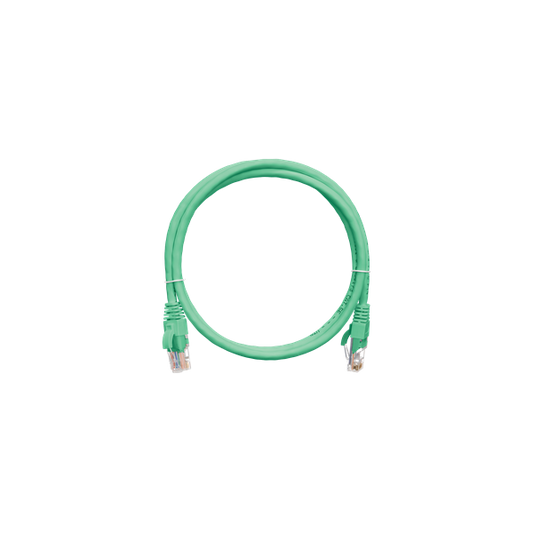 NIKOMAX Patch kábel UTP, CAT6, PVC,   2m, zöld