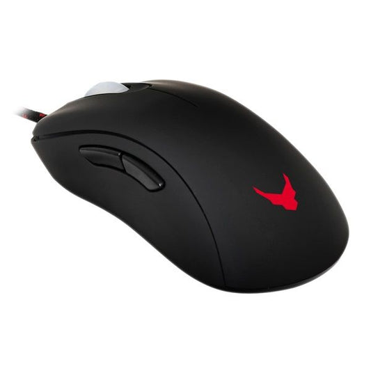 VARR Gaming Egér, vezetékes, Pro-Gaming AVAGO A9800, 8200 DPI, USB, gamer, fekete