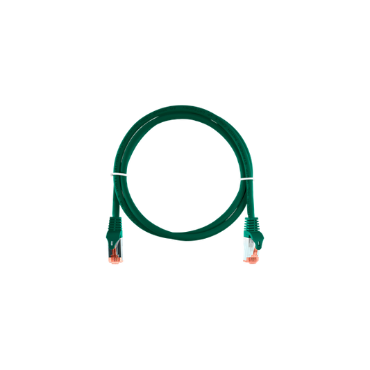 NIKOMAX Patch kábel S/FTP CAT6a LSOH, Essential Series,  10m, zöld