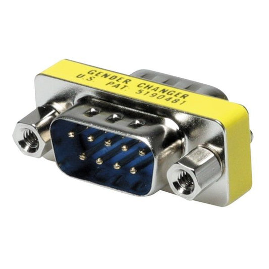 ROLINE Adapter D-SUB DB-9 DB-9, 9 pin, M/M, ezüst