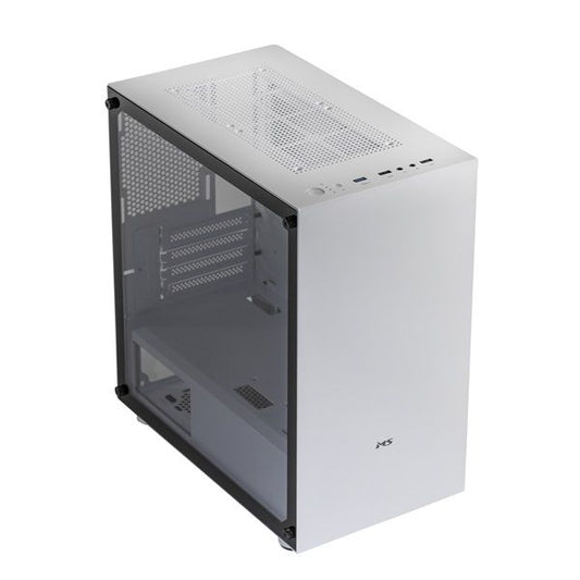 MS Számítógépház, Fighter S301, mATX, µATX, Mini ITX, Fehér