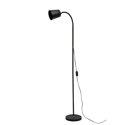 PLATINET Lámpa, Álló, beltéri, 40W, E27, 22x160cm, fém, fekete