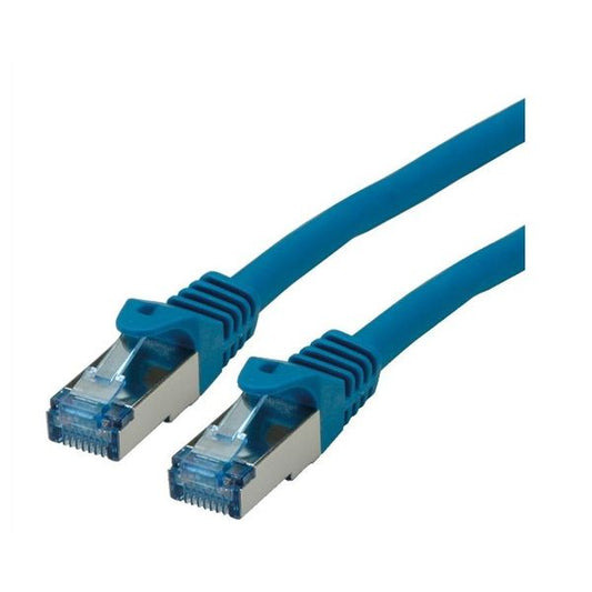 ROLINE Patch kábel S/FTP CAT6a LSOH,  10m, kék