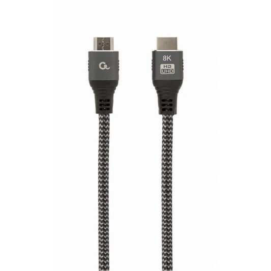 GEMBIRD Kábel HDMI - HDMI FLAT 8K@60Hz, M/M, 1m, fekete