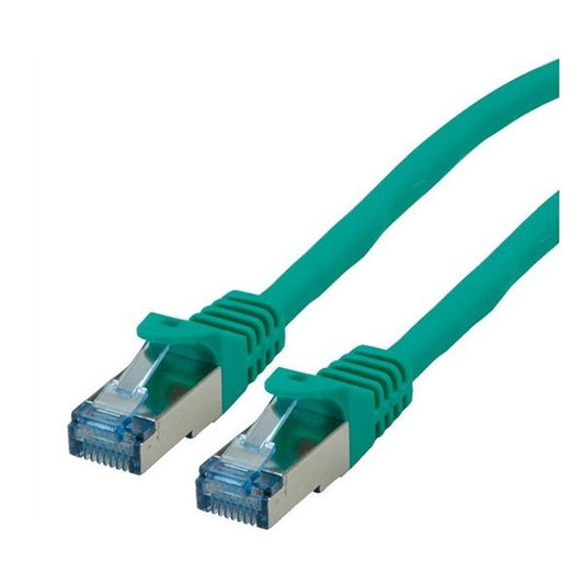 ROLINE Patch kábel S/FTP PATCH CAT6a LSOH,   1,5m, zöld
