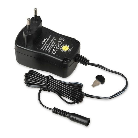 GRANDSTREAM Tápegység, Power adapter, Ibox univerzális hálózati adapter, 3V-4,5V-6V-7,5V-9V-12V DC, 1000mA