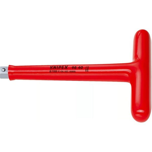 KNIPEX Keresztfogantyú, Hajtókar 1/2x200 szig."T"szárú