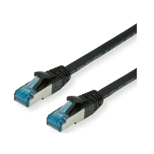 VALUE Patch kábel S/FTP, CAT6A, 2m, fekete