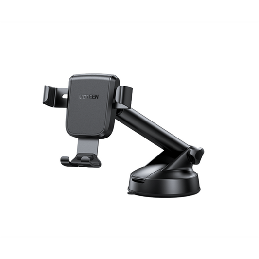 UGREEN Autós telefon gravitációs tartó 4,7" - 7" tapadókorongos, automata lock, szürke