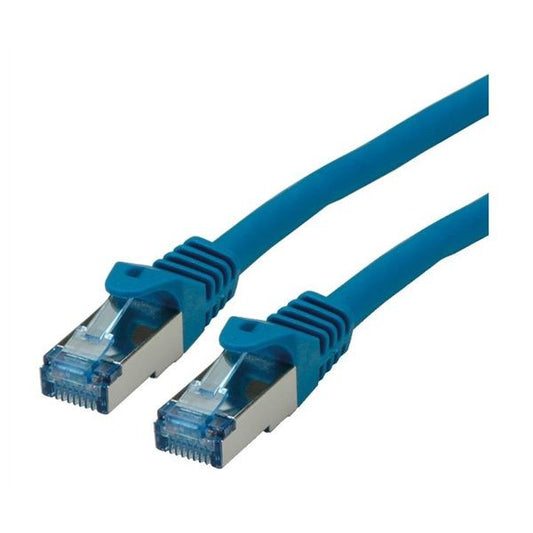 ROLINE Patch kábel S/FTP CAT6a, LSOH, 0,5m kék